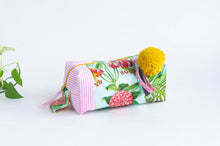 Load image into Gallery viewer, Makeup Bag | Tropics and Stripes
