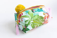 Load image into Gallery viewer, Makeup Bag | Tropics and Stripes