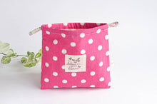 Charger l'image dans la galerie, Sac étanche pour maillot de bain - Rose et Pois Blancs