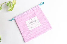 Charger l'image dans la galerie, Sac étanche pour maillot de bain - Rayures Roses