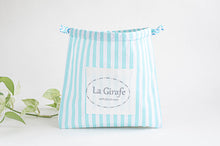 Charger l'image dans la galerie, Sac de plage étanche | Rayures Turquoises