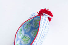 Charger l'image dans la galerie, Étui à crayons | Carreaux Bleu Blanc