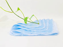 Charger l'image dans la galerie, Blue Bamboo Handkerchief with Anchor pattern