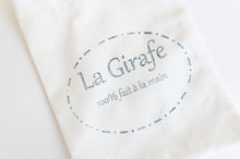 Charger l'image dans la galerie, Closeup of La Girafe Logo on face mask pouch