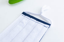 Charger l'image dans la galerie, Vloseup of back of face mask Blue Denim