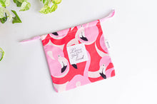 Charger l&#39;image dans la galerie, Beach bag with flamingo all over print

