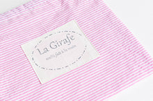 Load image into Gallery viewer, Beach Bag | Pink Stripes
