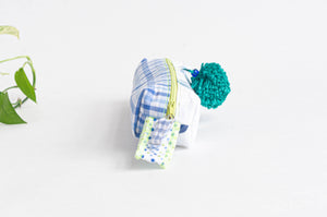Pencil Case | Green Pattern