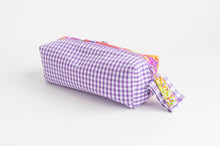 Load image into Gallery viewer, Pencil Case | Flower &amp; Checks
