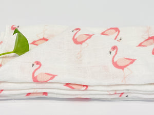 Pink Flamingo handkerchiefs
