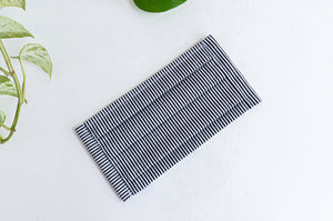 Face mask with Black and White Stripes